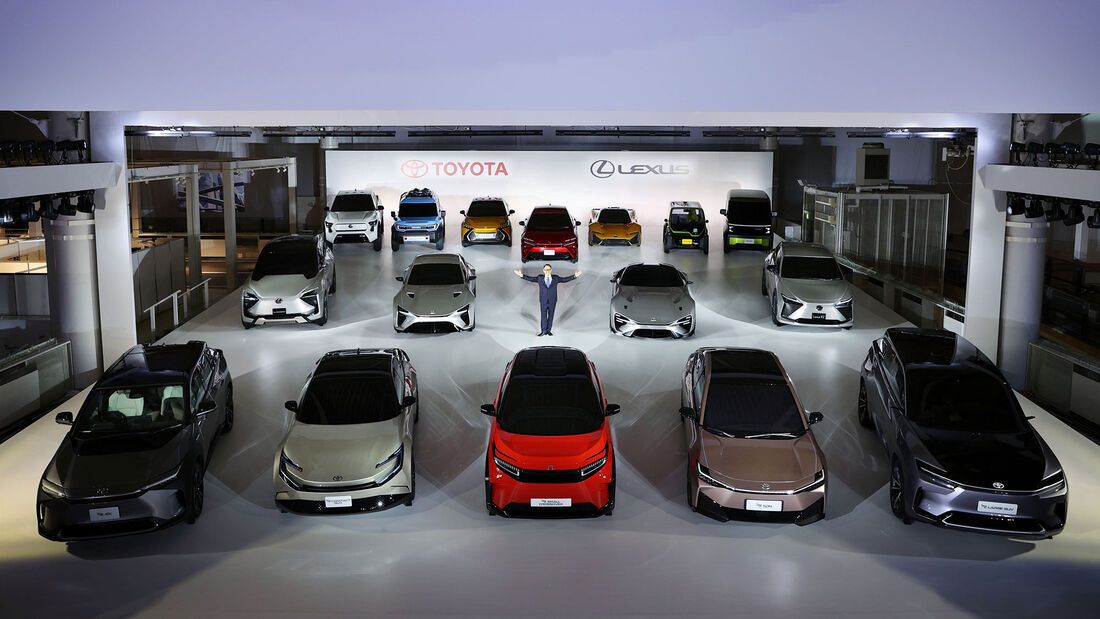 Adelanto de los próximos coches eléctricos de Toyota y Lexus.