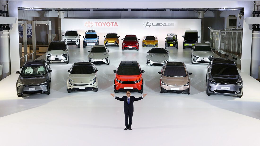 Adelanto de los próximos coches eléctricos de Toyota y Lexus.