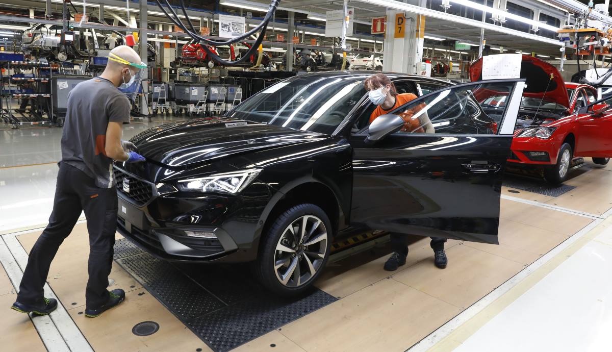 La fábrica de Seat en Martorell, también en situación de ERTE