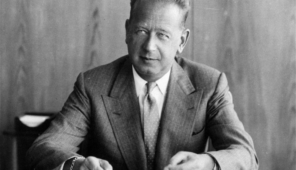 Dag Hammarskjold, en 1959, dos años antes de su muerte en el accidente de avión.