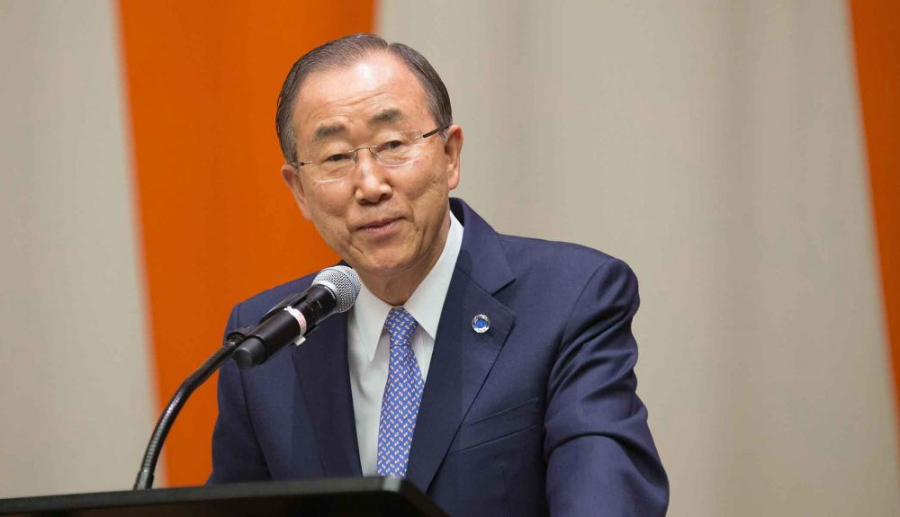 El secretario general de la ONU Ban Ki moon solicitó la colaboración de los países para esclarecer lsa causas del accidente de avión.