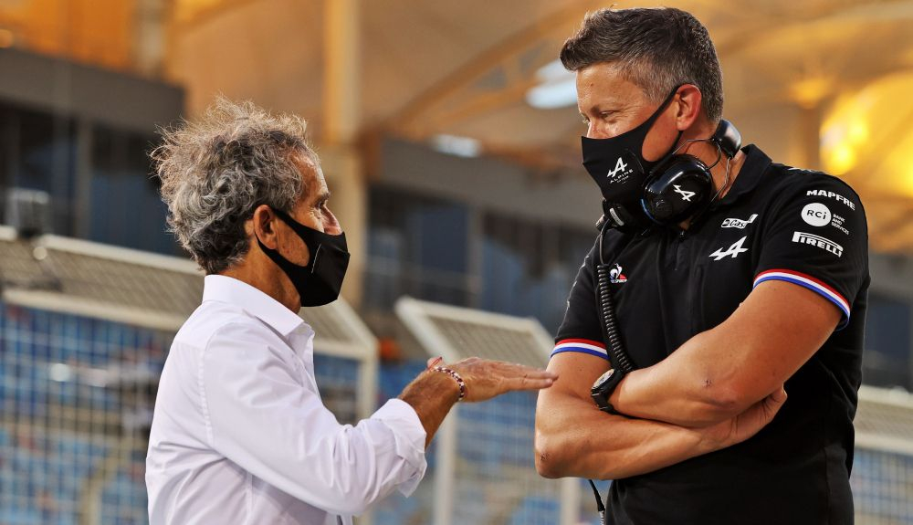 Alain Prost y Marcin Budkowski los dos cesados este mes Alain Prost y Marcin Budkowski los dos cesados este mes