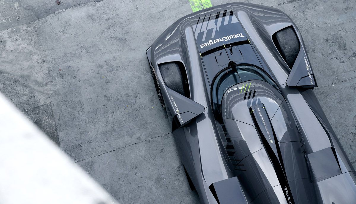 Peugeot 9X8 Hybrid Hypercar.