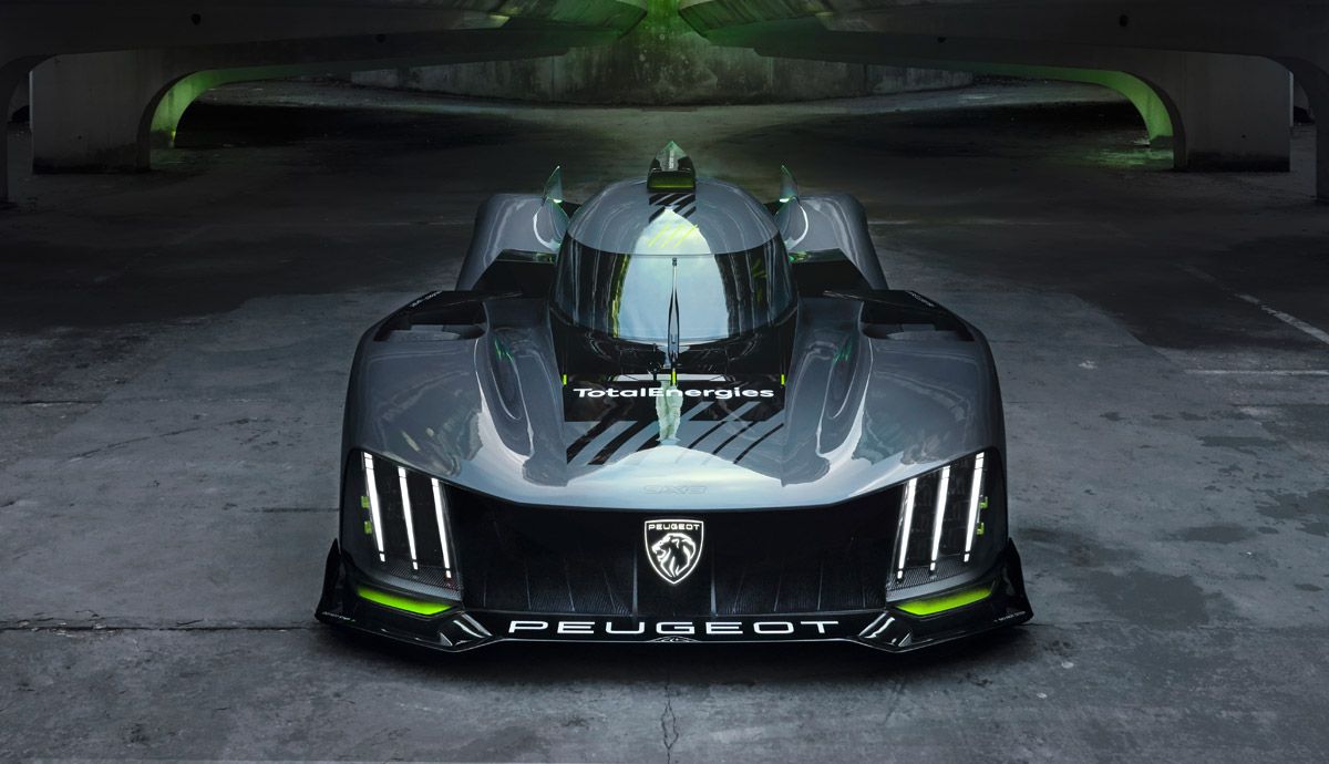Peugeot 9X8 Hybrid Hypercar.