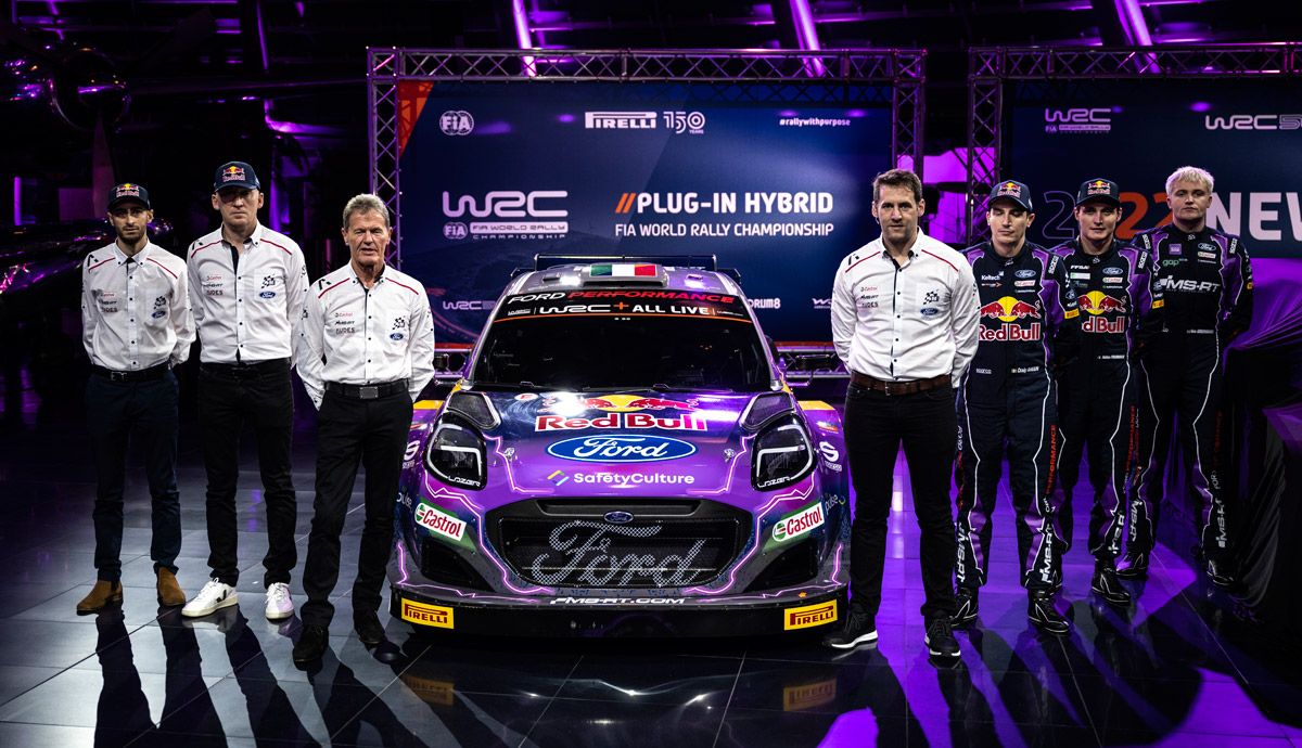 Gala de presentación de los nuevos Rally1 para el Mundial de Rallyes 2022.