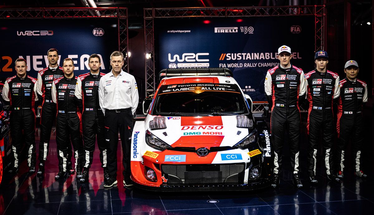 Gala de presentación de los nuevos Rally1 para el Mundial de Rallyes 2022.