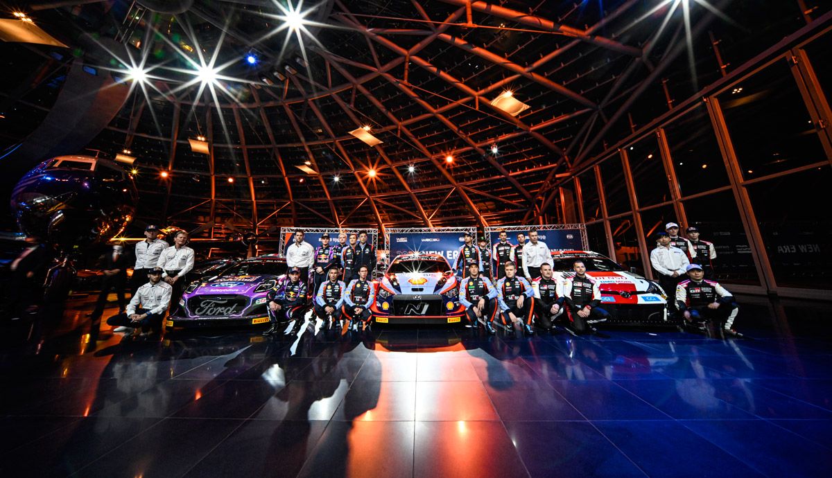 Gala de presentación de los nuevos Rally1 para el Mundial de Rallyes 2022.