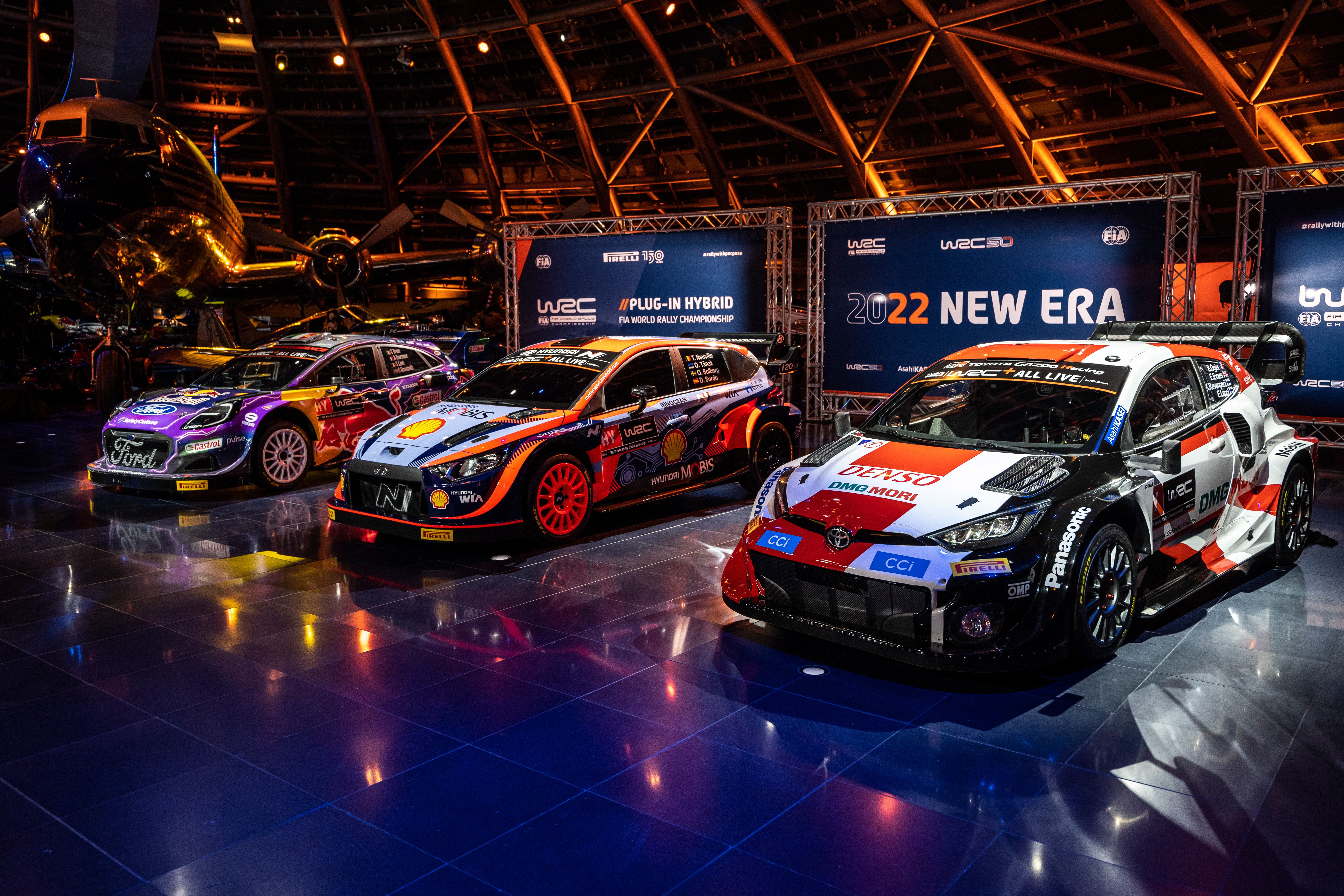 Gala de presentación de los nuevos Rally1 para el Mundial de Rallyes 2022.