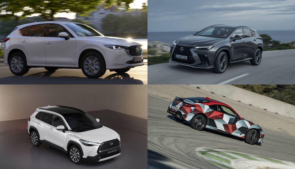 Lo nuevo de Toyota, Lexus y Mazda en 2022