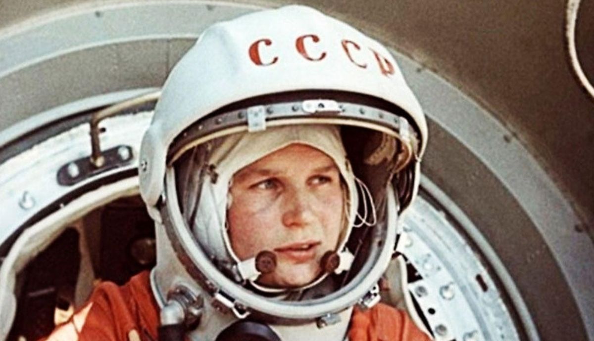 Valentina Tereshkova, a punto de convertirse en la primera mujer en el espacio.