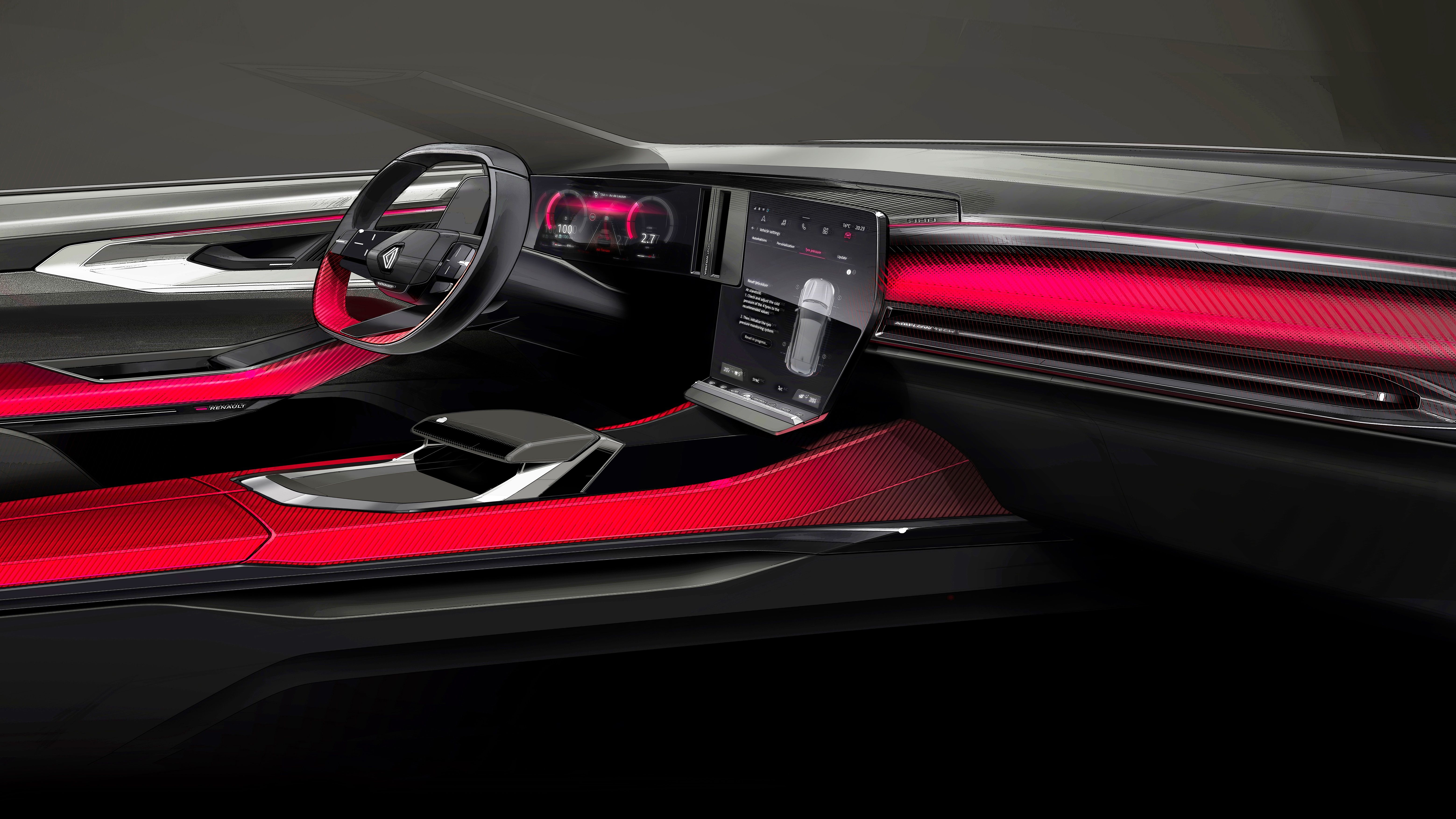 Renault Austral: así es su interior.