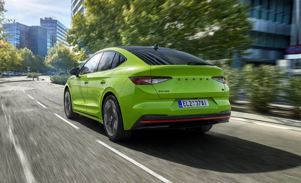 Skoda Enyaq iV Coupé.
