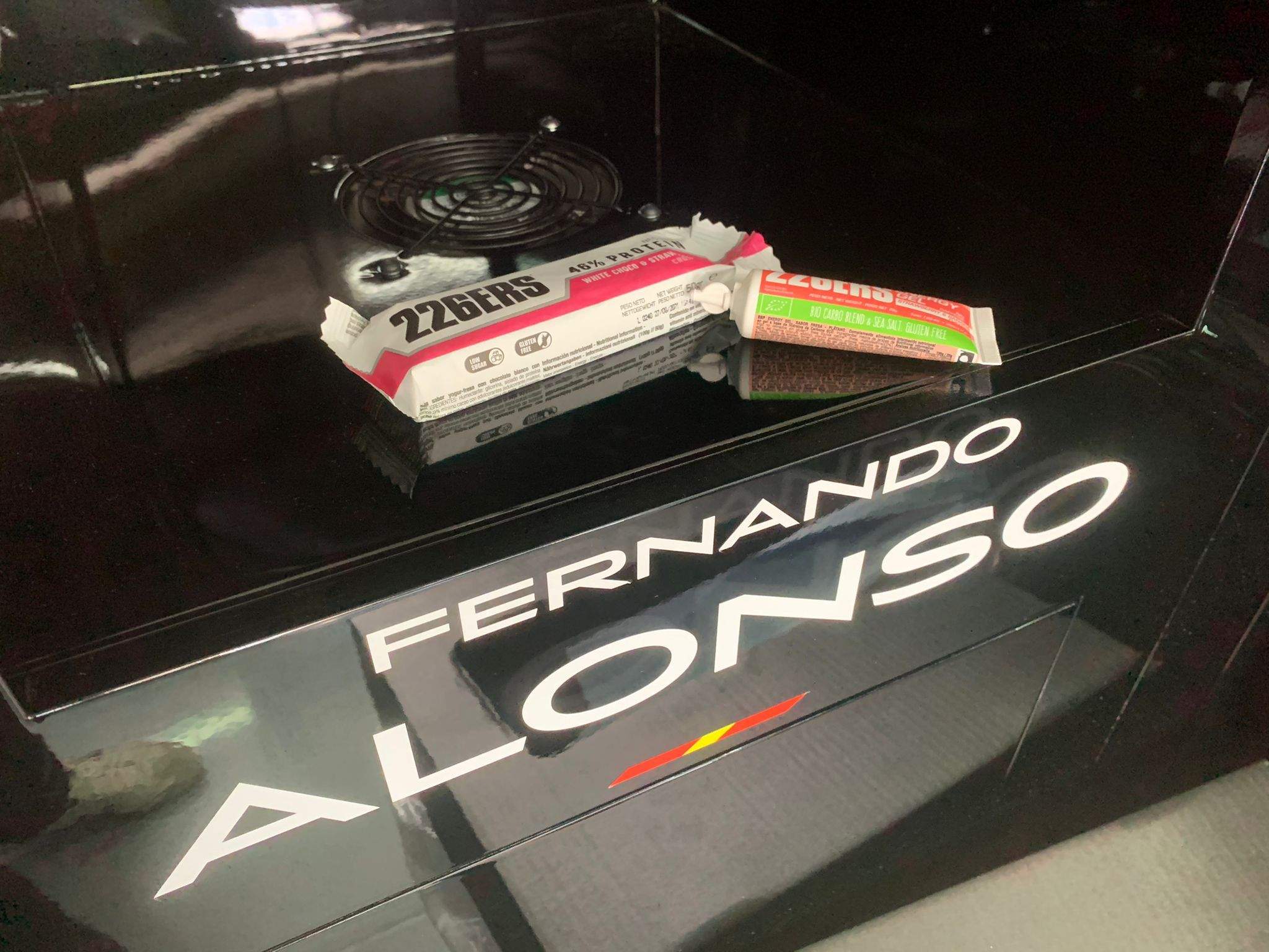 Fernando Alonso y su nutrición