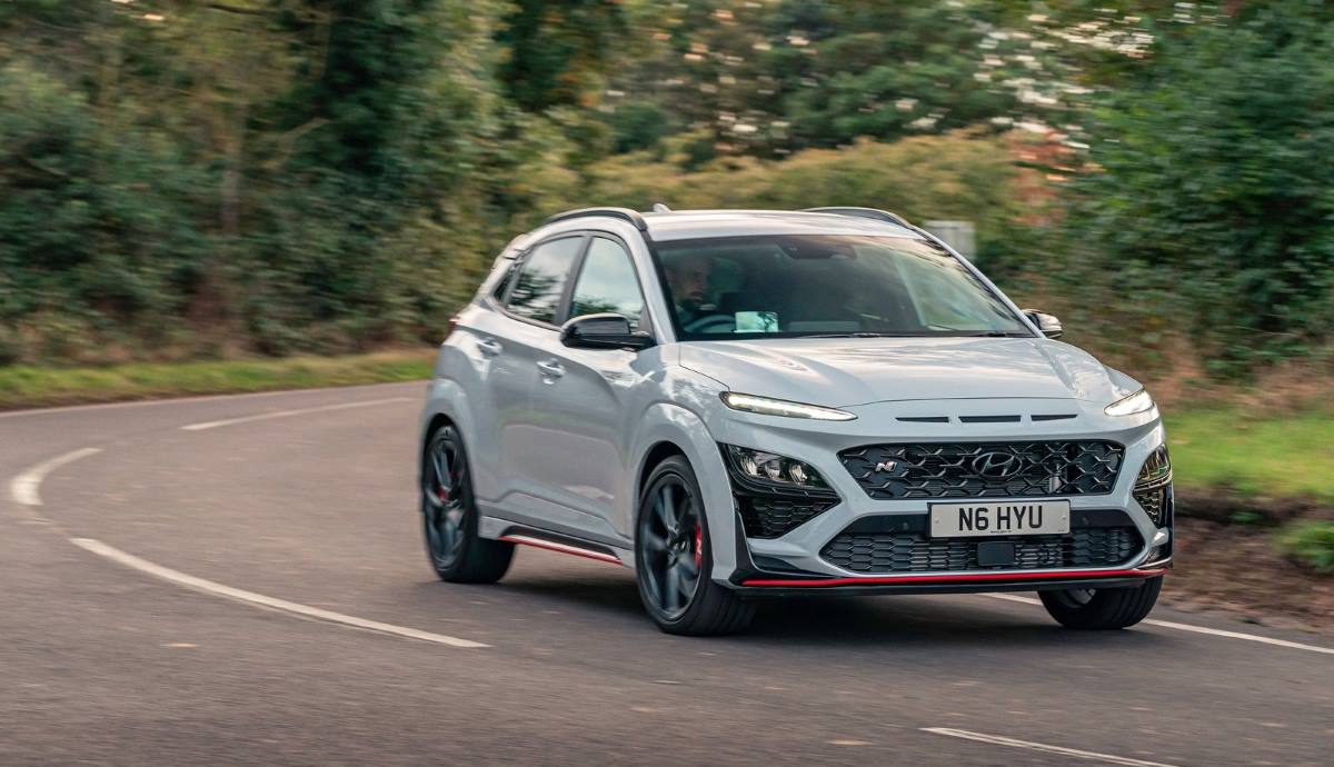 Hyundai Kona N en su versión para el mercado británico