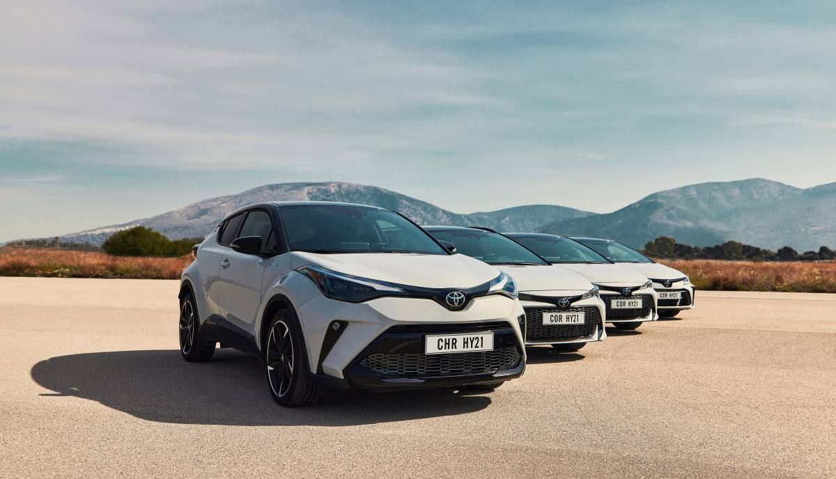 Los Toyota Corolla y C HR, líderes del mercado español en enero de 2022
