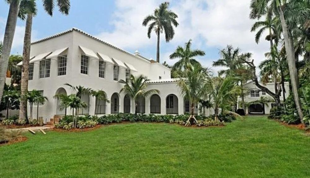 La casa de la familia Capone en Miami. La casa de la familia Capone en Miami.