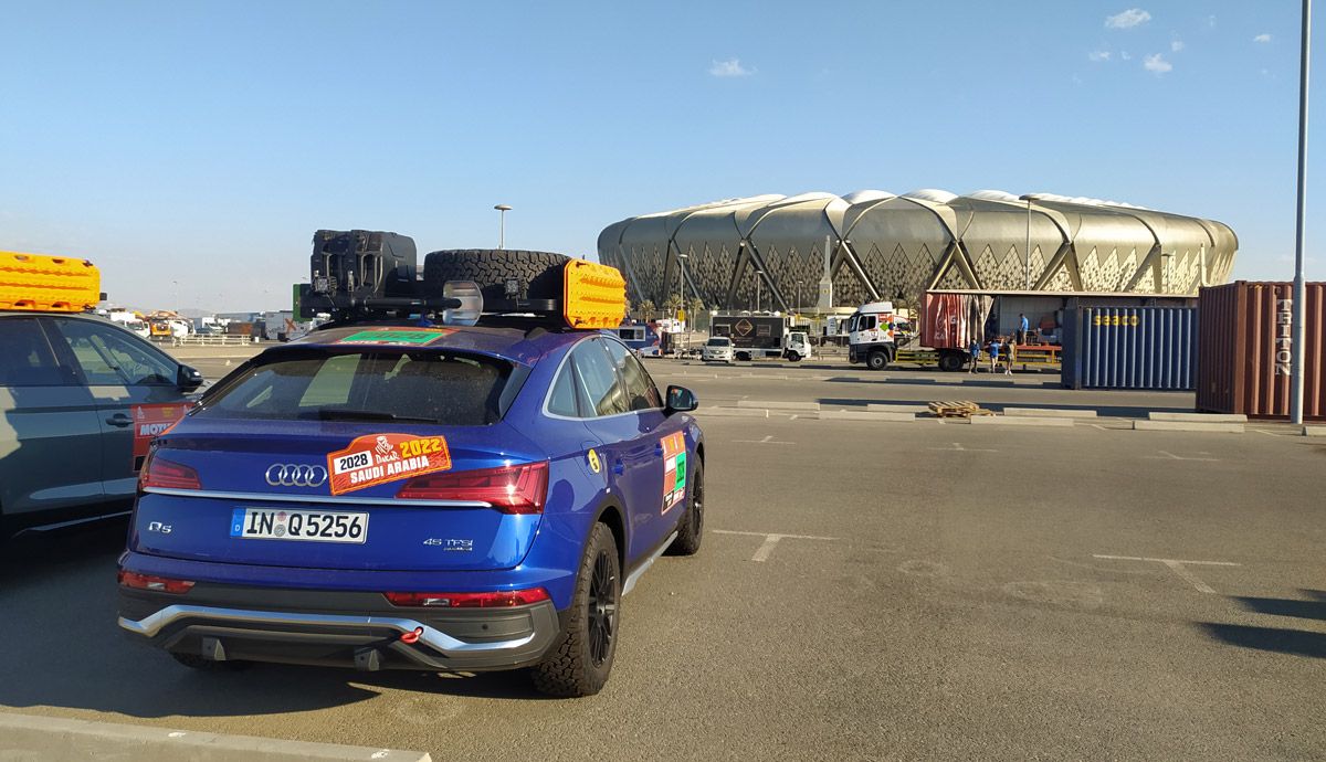 Probamos el Audi Q5 Sportback en Arabia Saudí.