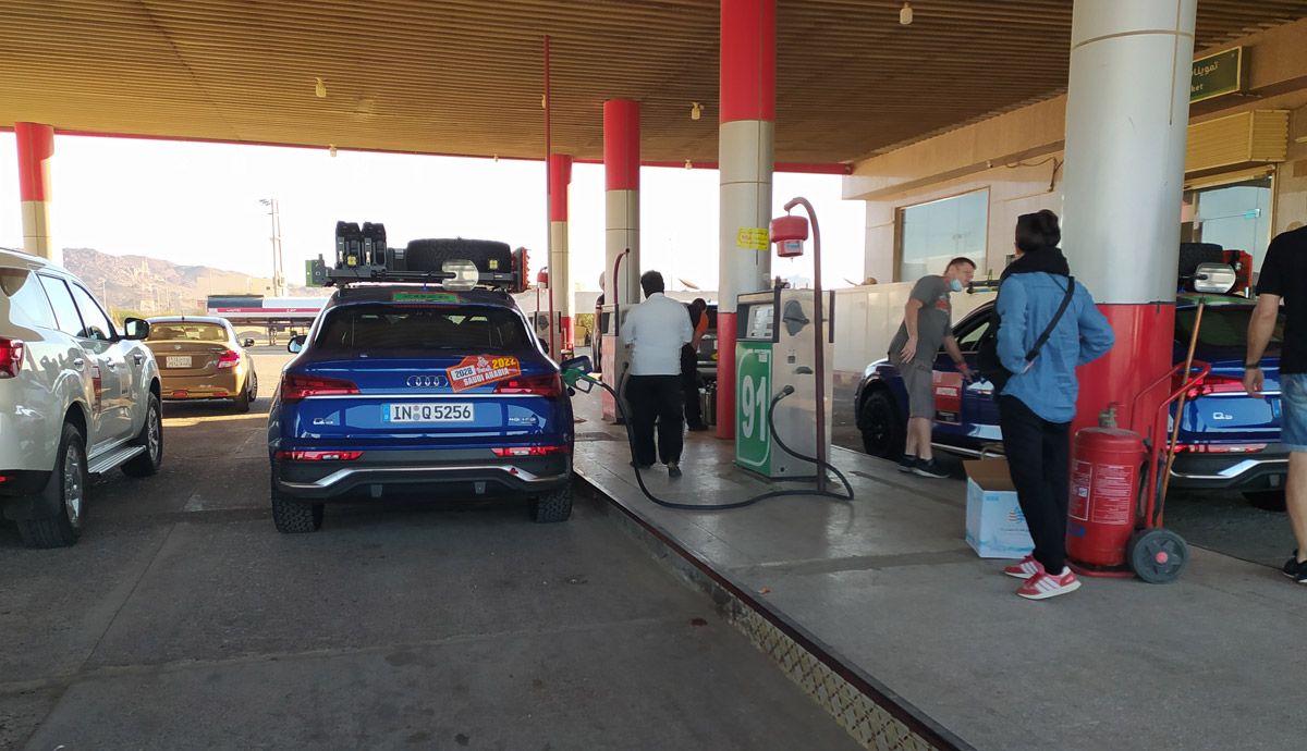Probamos el Audi Q5 Sportback en Arabia Saudí.