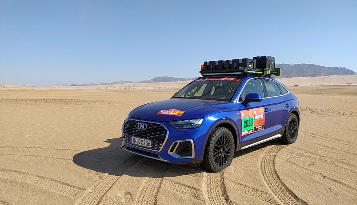 Probamos el Audi Q5 Sportback en Arabia Saudí.