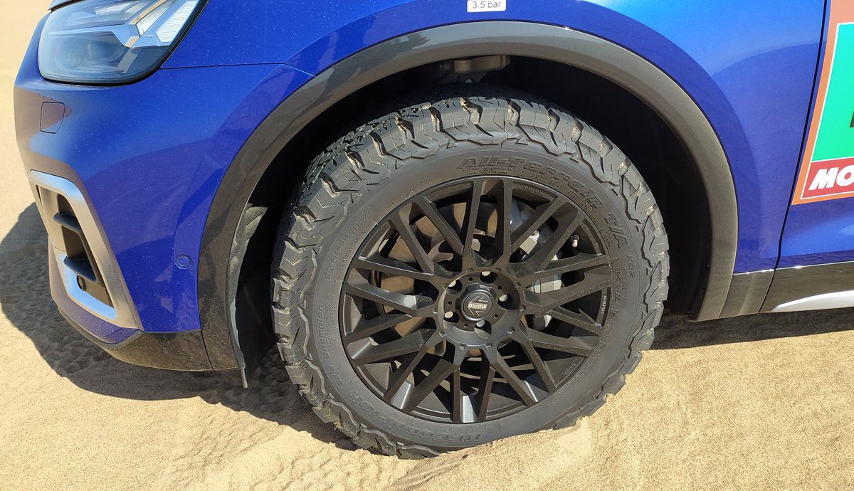 Probamos el Audi Q5 Sportback en Arabia Saudí.