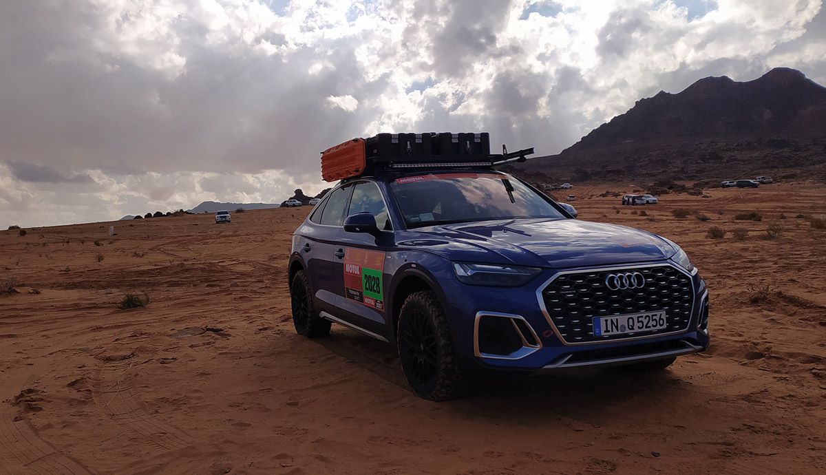 Probamos el Audi Q5 Sportback en Arabia Saudí.
