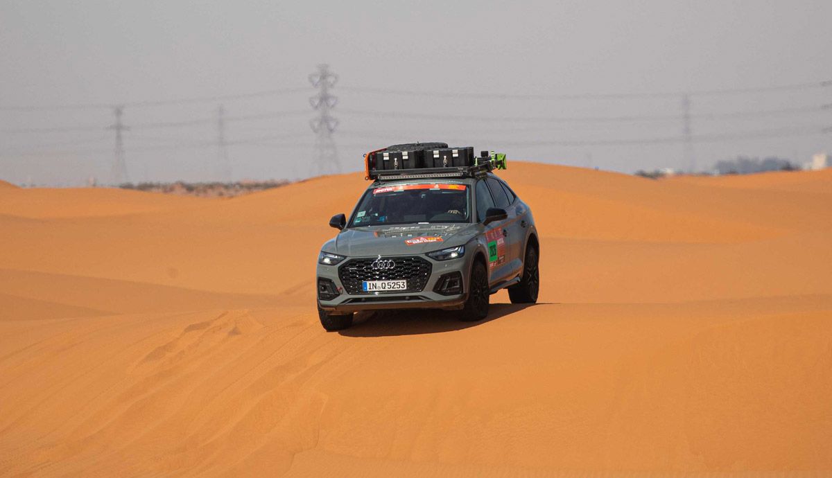 Probamos el Audi Q5 Sportback en Arabia Saudí.