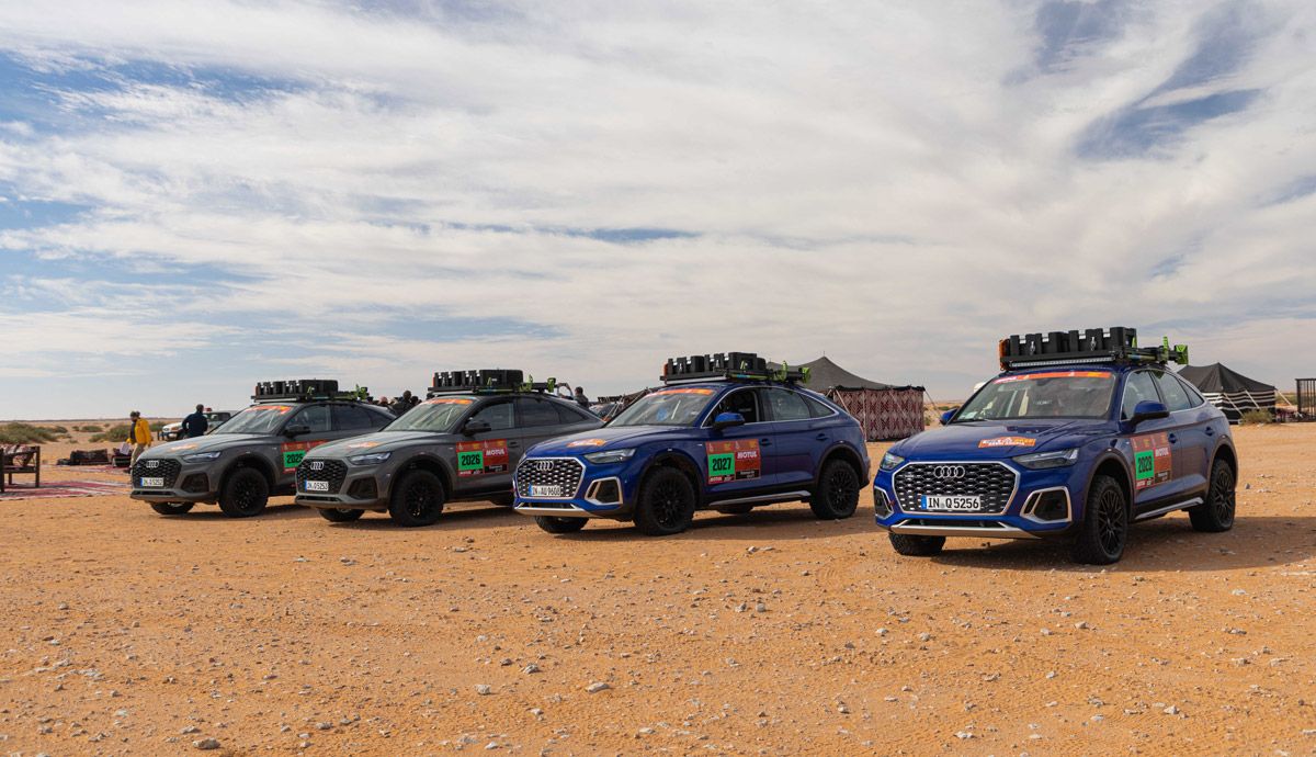Probamos el Audi Q5 Sportback en Arabia Saudí.