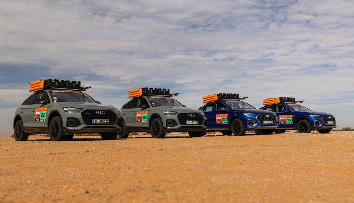 Probamos el Audi Q5 Sportback en Arabia Saudí.
