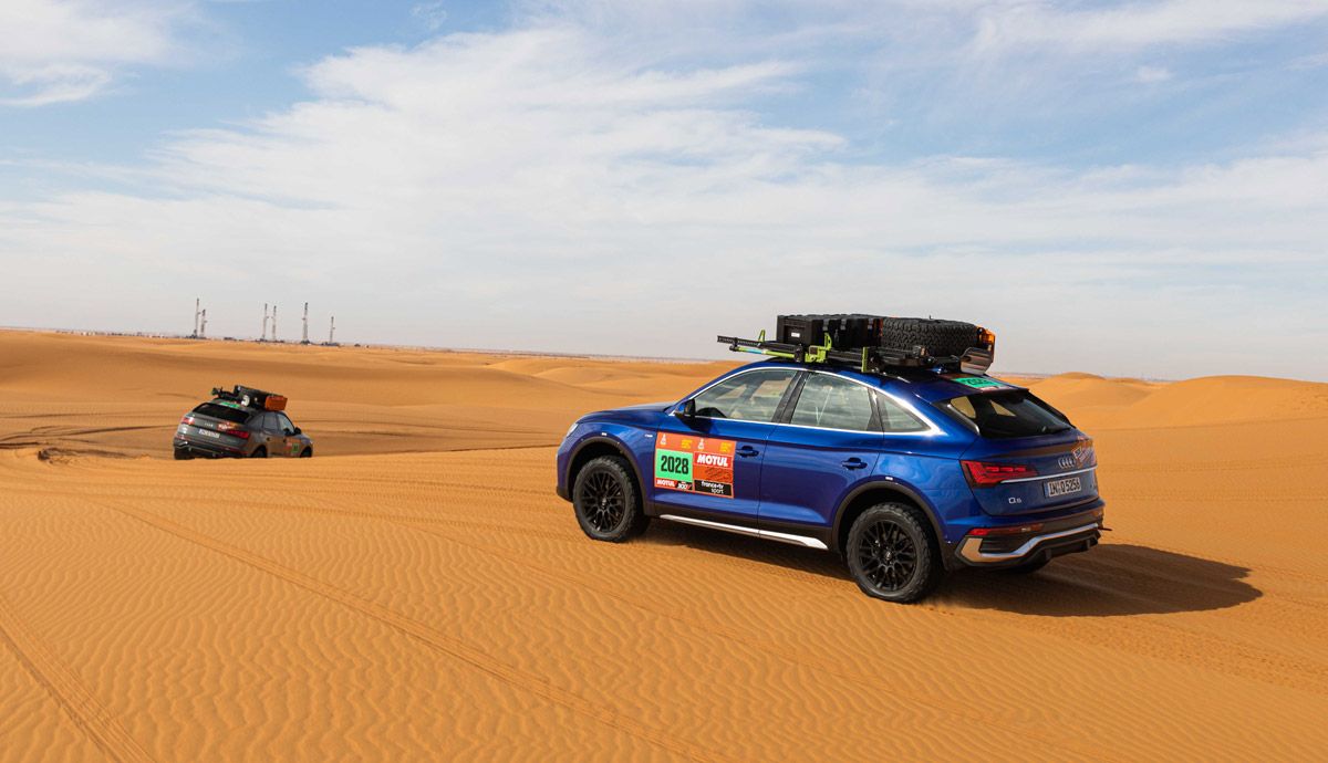 Probamos el Audi Q5 Sportback en Arabia Saudí.