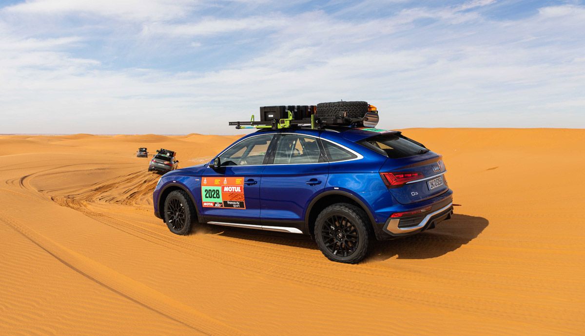 Probamos el Audi Q5 Sportback en Arabia Saudí.