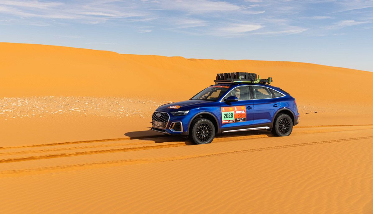 Probamos el Audi Q5 Sportback en Arabia Saudí.