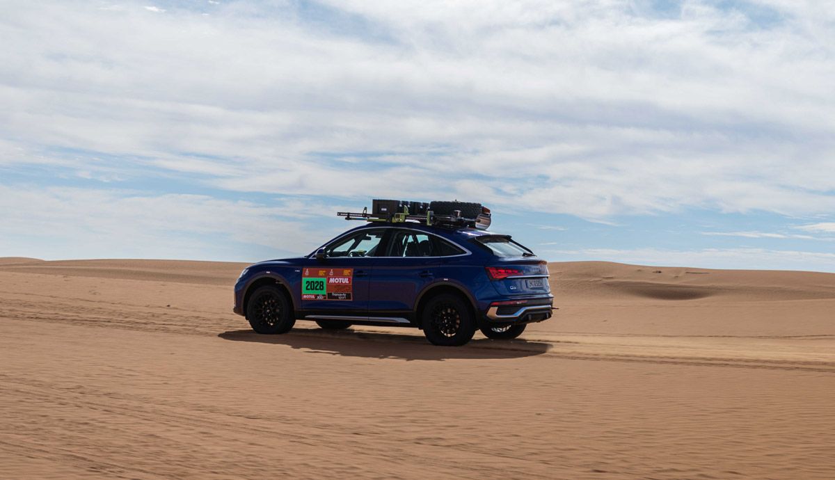 Probamos el Audi Q5 Sportback en Arabia Saudí.