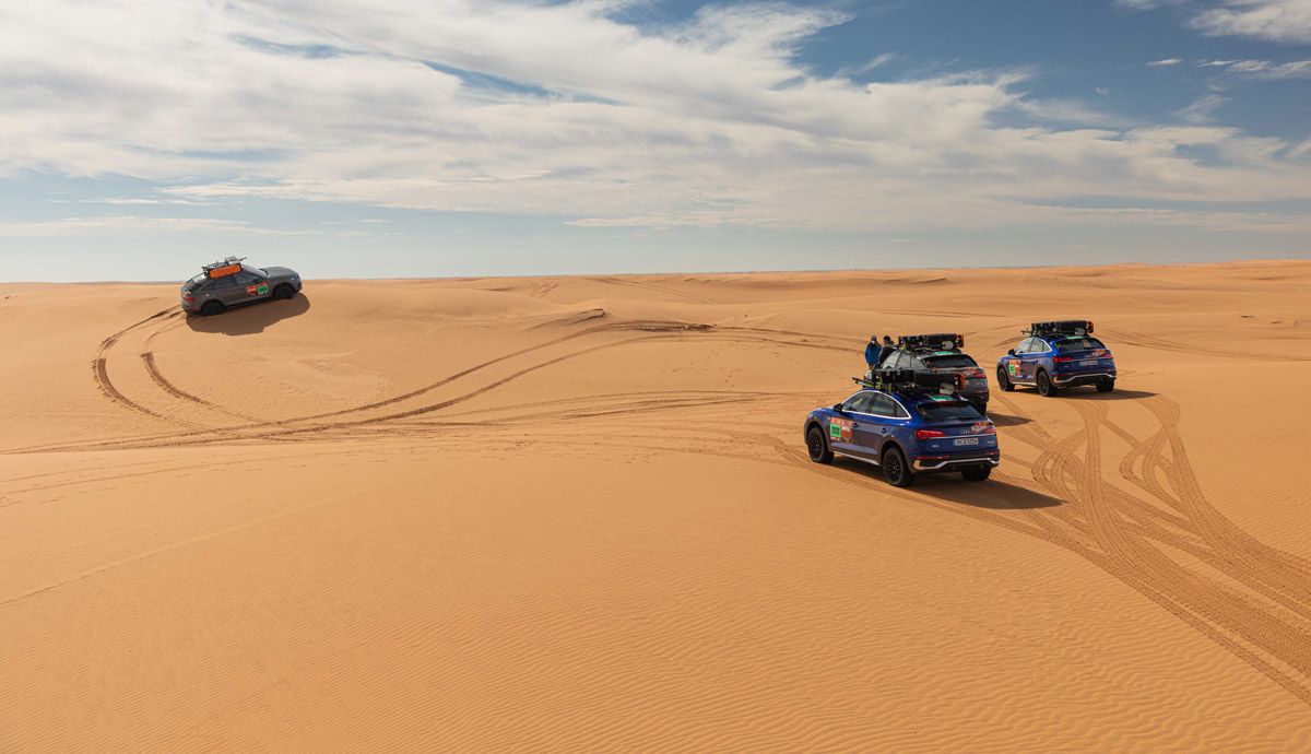 Probamos el Audi Q5 Sportback en Arabia Saudí.
