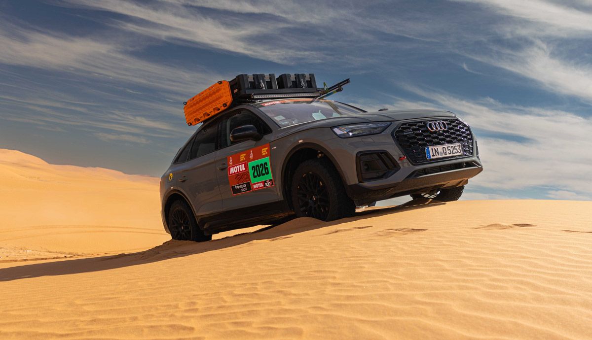 Probamos el Audi Q5 Sportback en Arabia Saudí.