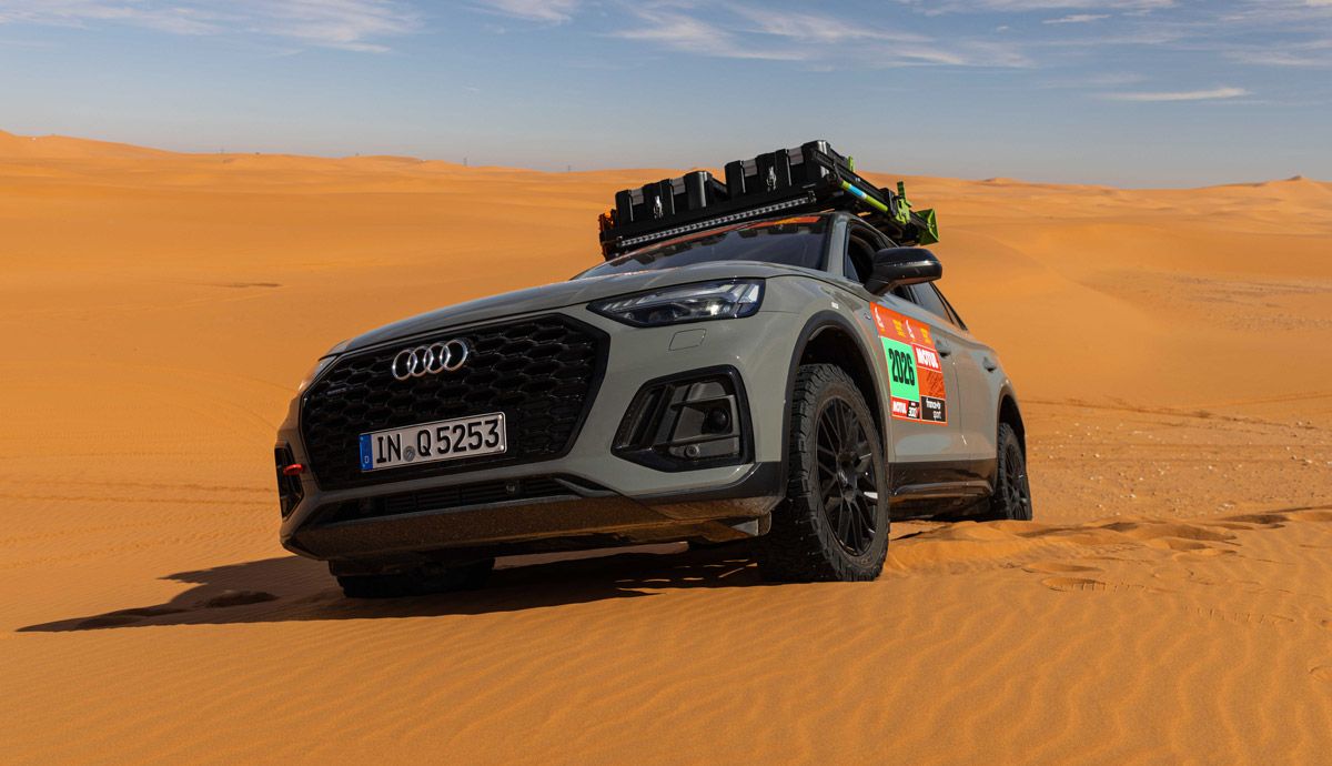 Probamos el Audi Q5 Sportback en Arabia Saudí.