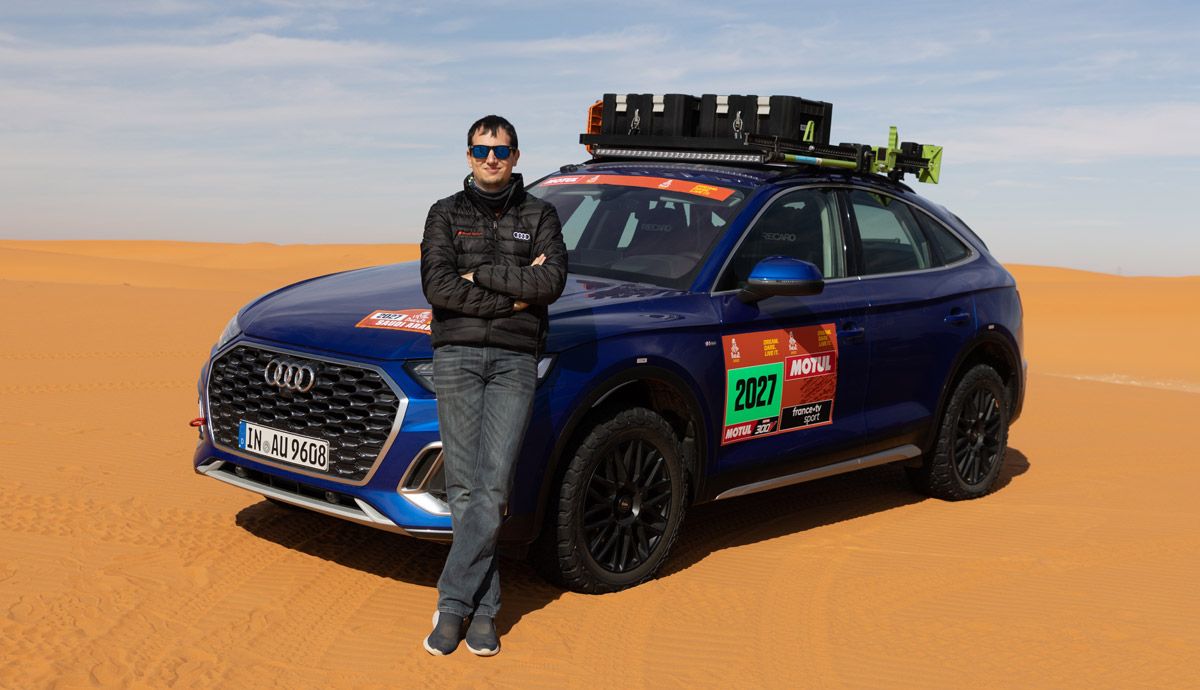 Probamos el Audi Q5 Sportback en Arabia Saudí.