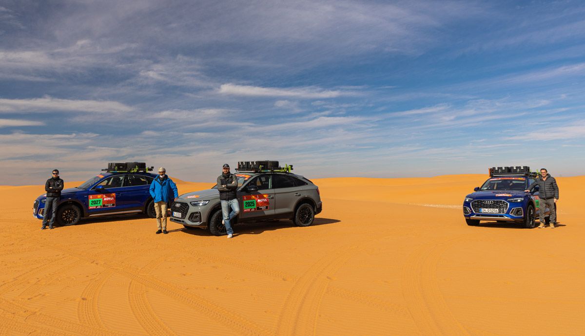 Probamos el Audi Q5 Sportback en Arabia Saudí.
