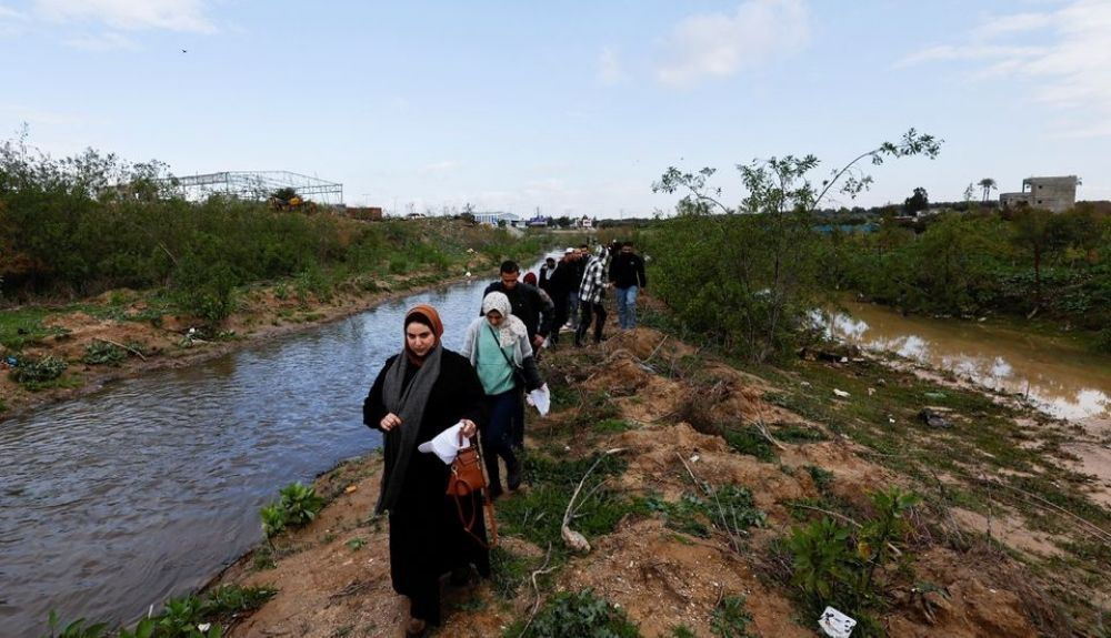 El valle de Gaza acumula basuras y aguas residuales.