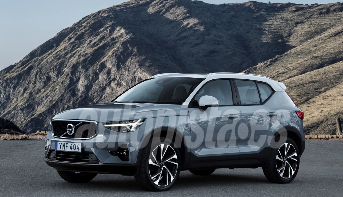 Volvo XC40 2023. Ilustrador: Schulte.