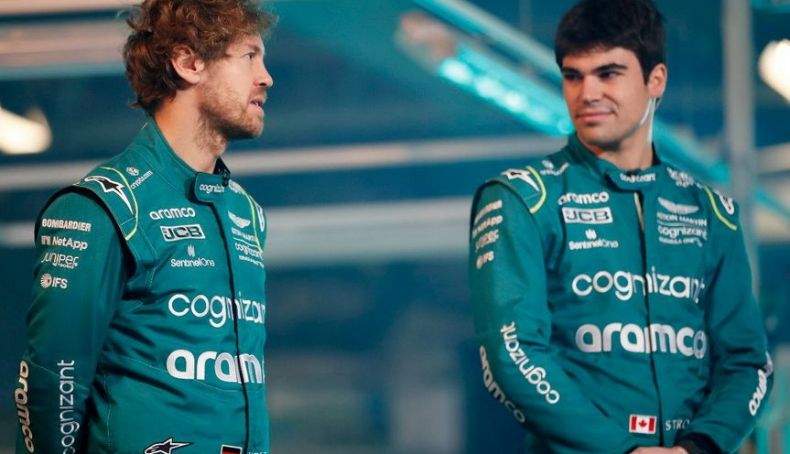Sebastian Vettel y Lance Stroll volverán a ser los pilotos de Aston Martin en 2022