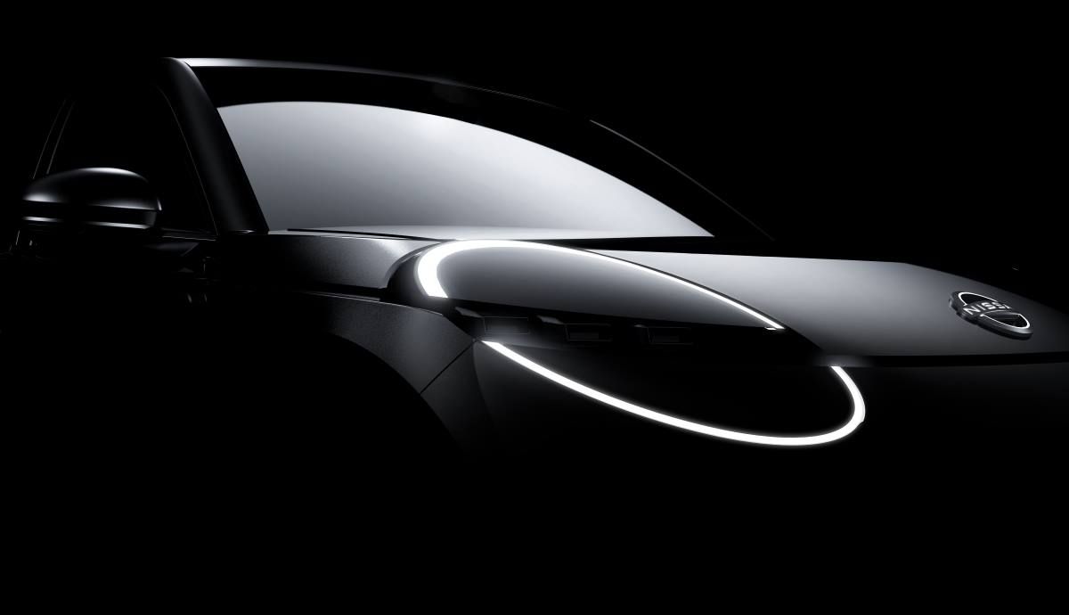 Esta es la imagen teaser del próximo Nissan Micra 2025