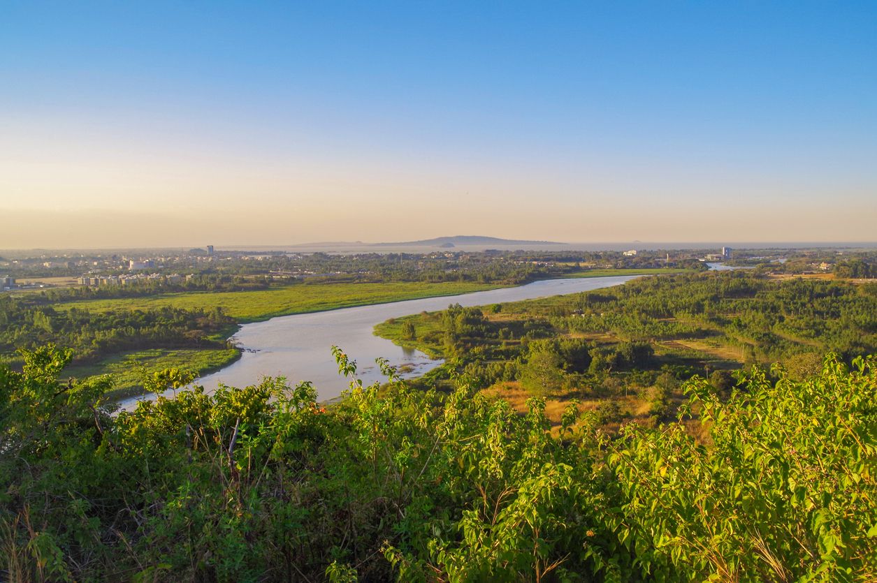 Vista del Nilo, el río más largo del mundo.