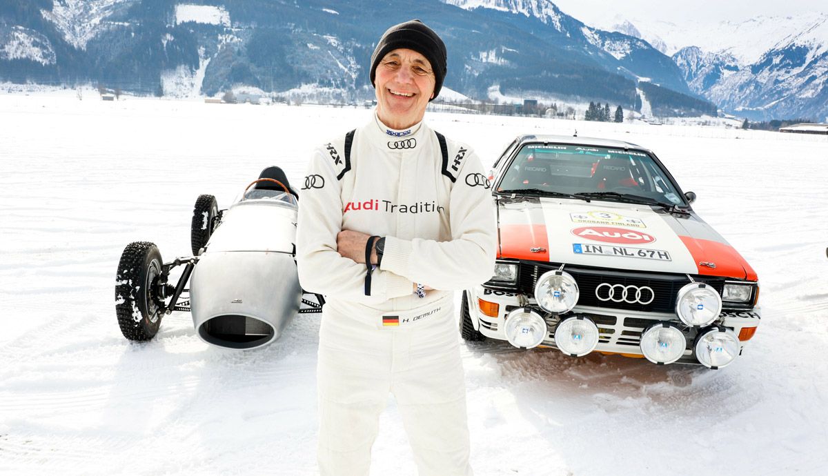 El Audi RS Q e-tron del Dakar, con Ken Block.