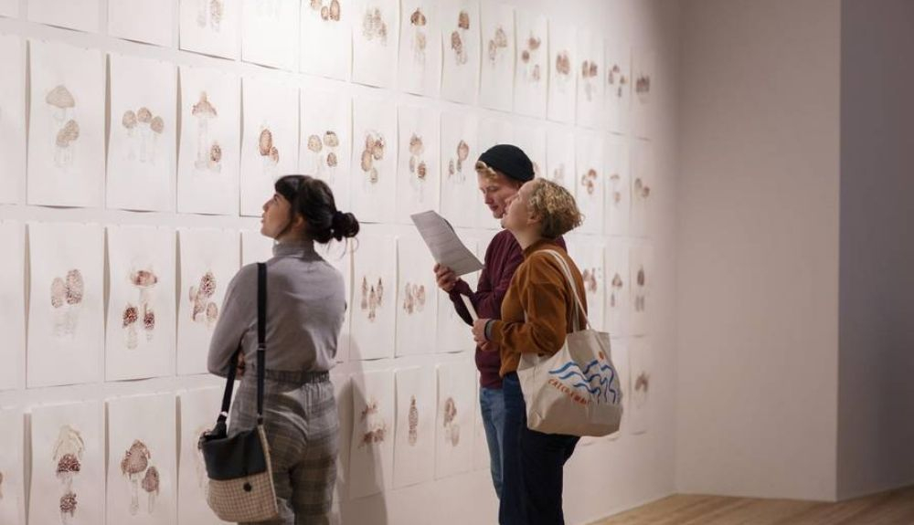 Una exposición, en el Uppsala Konstmuseum. Una exposición, en el Uppsala Konstmuseum.