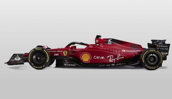El Ferrari F1 75 uno de los más bonitos de la parrilla
