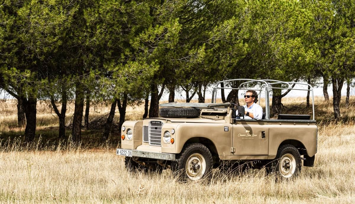 Land Rover Santana Serie III versión descapotable