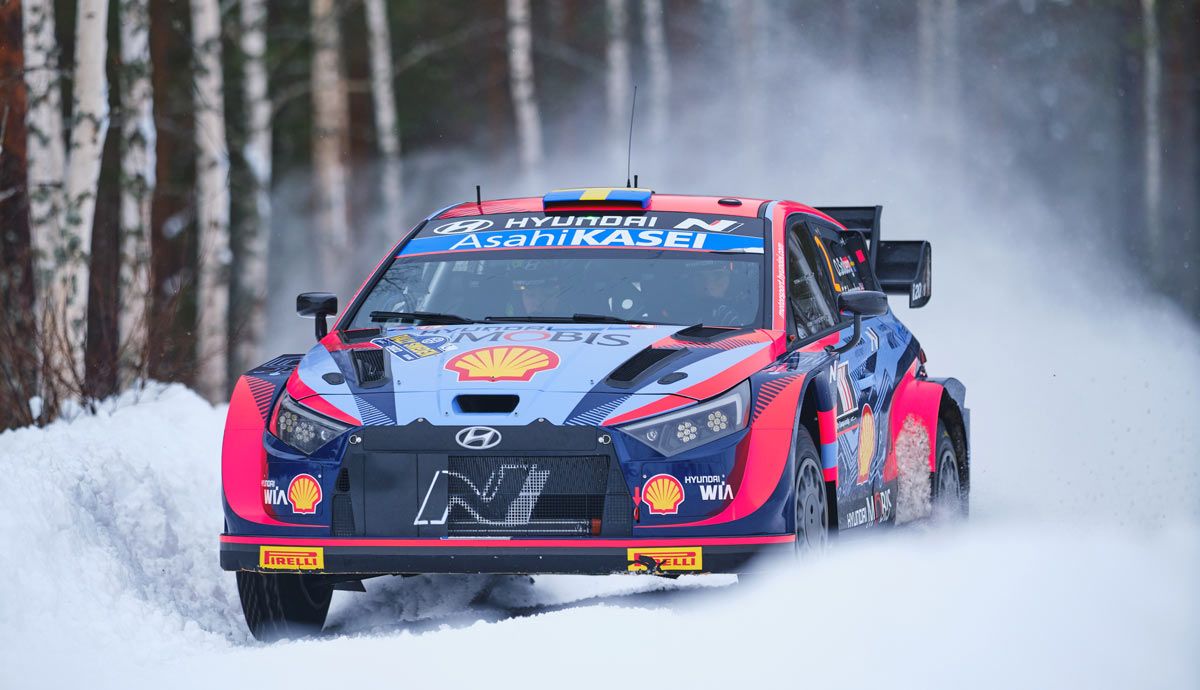 El Rally de Suecia se desplaza a una ubicación más al norte por primera vez en el WRC.
