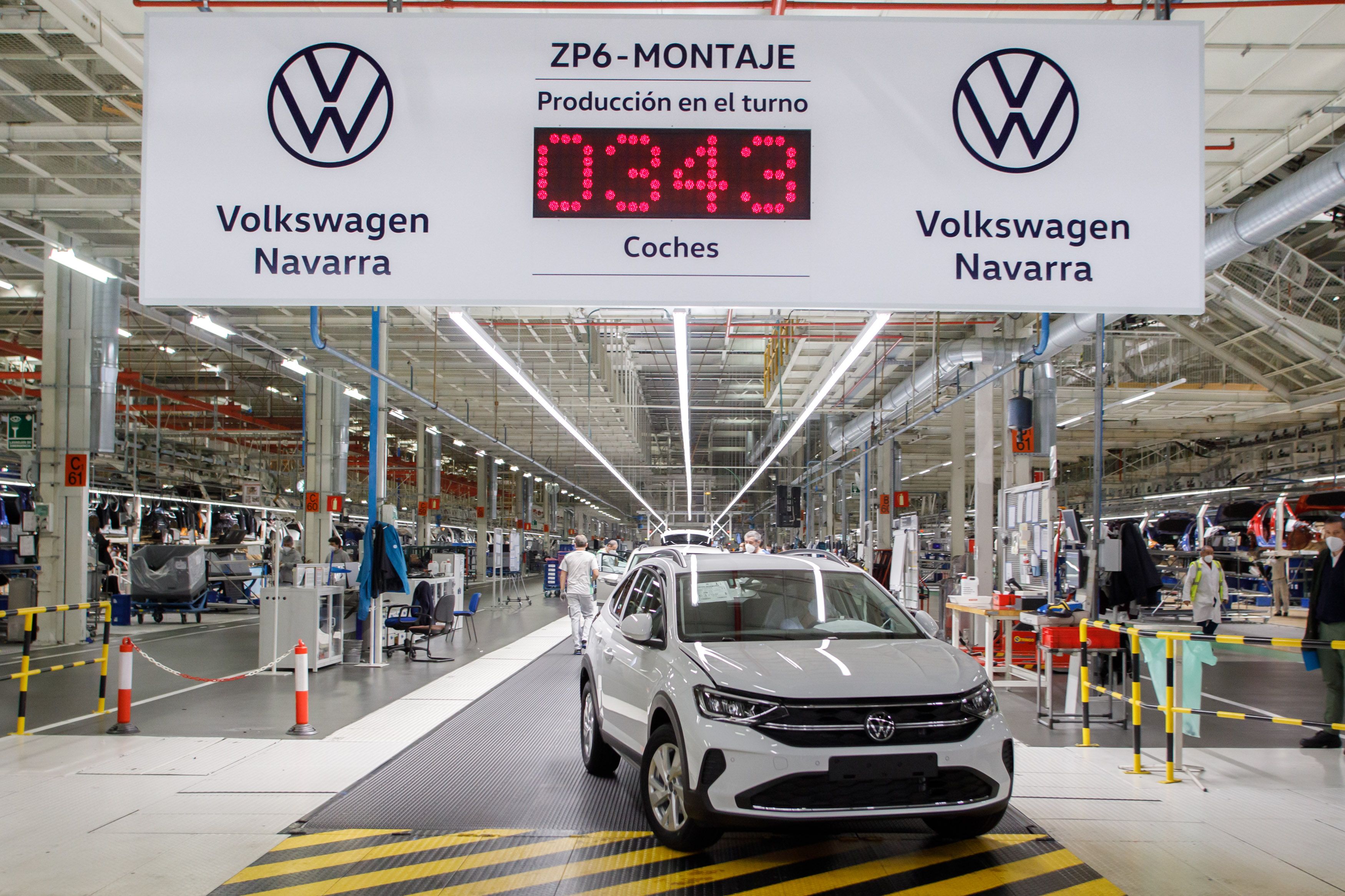 Producción en Volkwagen Navarra