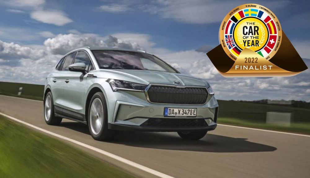 Finalistas al Car of the Year 2022, el Skoda Enyaq iV. Finalistas al Car of the Year 2022, el Skoda Enyaq iV.
