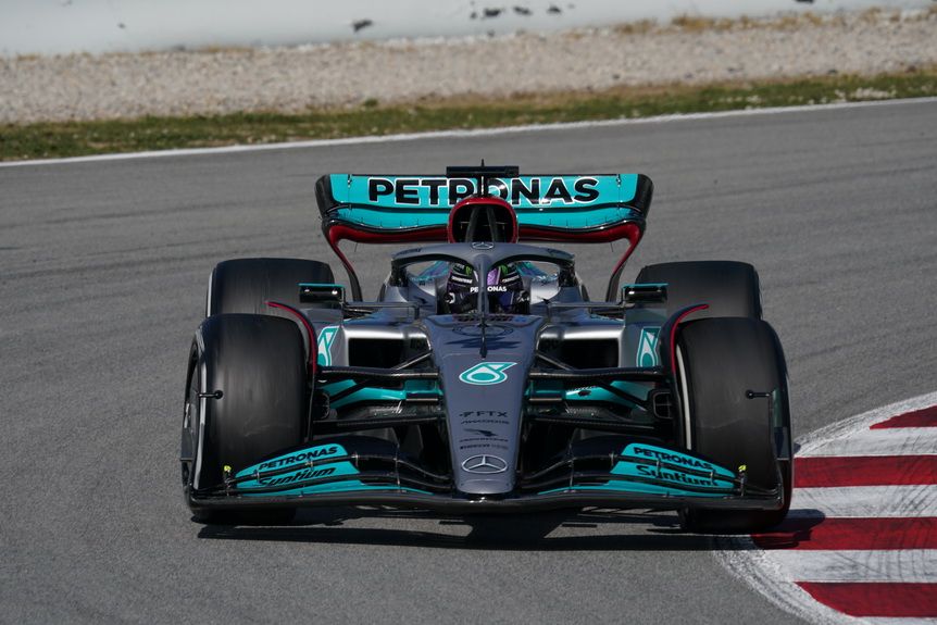 Lewis Hamilton (Mercedes) marcó el mejor tiempo de los tres días